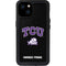 Texas Christian University TCU Horned Frogs Logo iPhone 15 Plus Waterproof Case